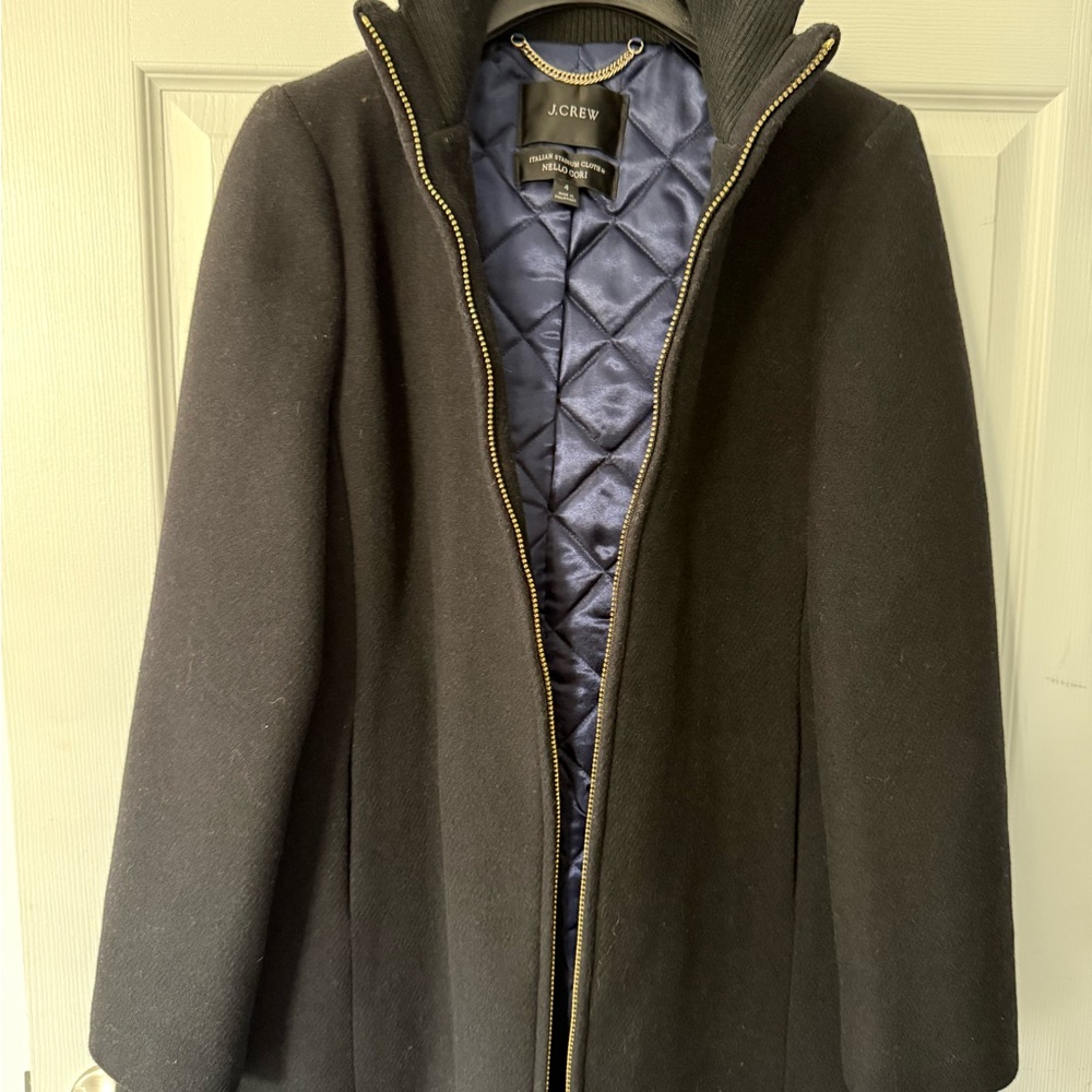 Lodge Coat in Italian Stadium Cloth Wool New Without Tags